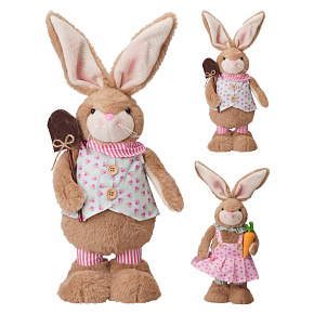 Veľkonočný zajac stojaci (mix /cena 1ks)