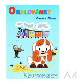 Omaľovanka A4 Akim - Z. Milera