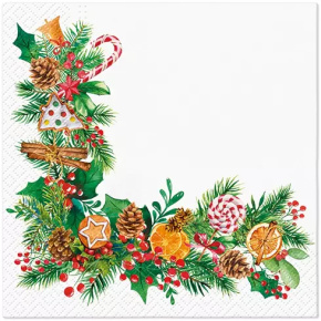 Obrúsky PAW L 33x33cm Orange-Scented Frame Obrúsky PAW L 33x33cm Orange-Scented Frame