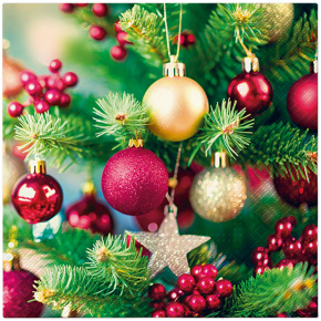 Obrúsky TaT 33x33cm Decore Christmas Tree Obrúsky TaT 33x33cm Decore Christmas Tree