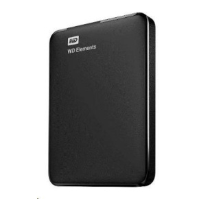 BAZAR VADNE - WD Elements Portable 2TB, Externí HDD, USB 3.0, černá