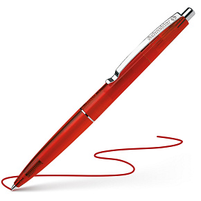 Pero guľôčkové Schneider K20 Icy Colours - červená náplň