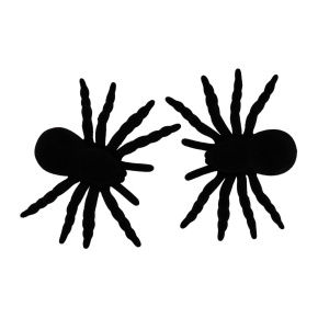 Dekorácia pavúk Halloween 11 cm (2 ks)