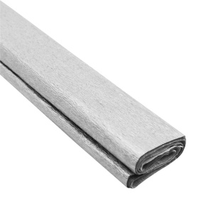 Krepový papier JUNIOR 200x50 cm - strieborný 31