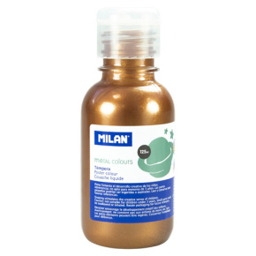 Farba temperová MILAN 125ml metalická medená