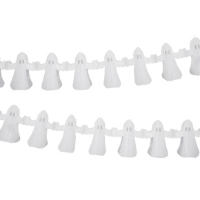 Girlanda papierová 3 m - Duchovia, Halloween Girlanda papierová 3 m - Duchovia, Halloween
