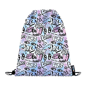 Vrecko na prezuvky s potlačou - Funny Girl