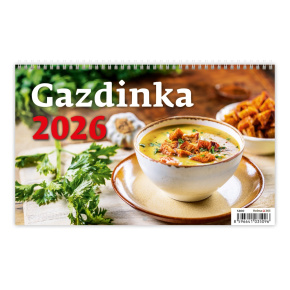 Stolový kalendár 2026 Gazdinka