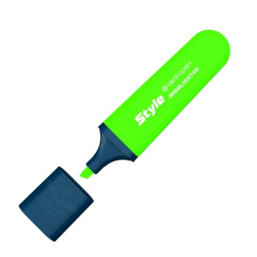 Zvýrazňovač CENTROPEN 6252 Style Fluo (klinový hrot 1-4,6 mm) - zelená