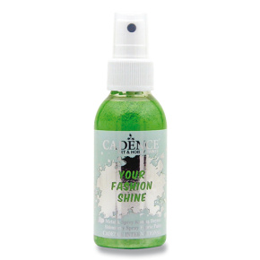 Perleťový sprej CADENCEna tmavý textil,zelená100ml