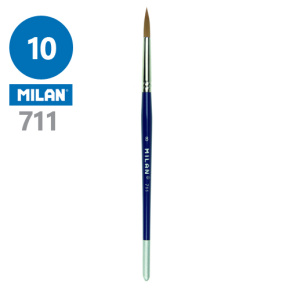 Štetec guľatý MILAN Fine Selection č. 10 - 711