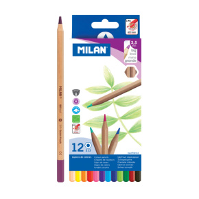 Pastelky MILAN šesťhranné 3.3 mm / 12 ks