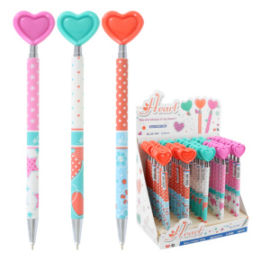 Pero guľôčkové M&G Heart 0,5 mm - modrá náplň (mix /cena 1ks) Pero guľôčkové M&G Heart 0,5 mm - modrá náplň (mix /cena 1ks)