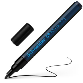 Popisovač lakový Schneider Maxx 271 - čierna