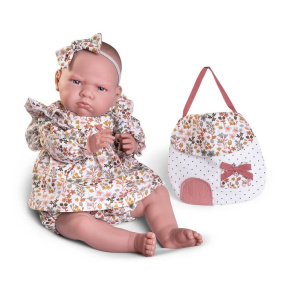 Bábika - novorodenec Berta s taškou, 52 cm Bábika - novorodenec Berta s taškou, 52 cm