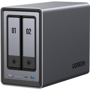 UGREEN NASync DXP2800 (4C/IntelN100/3,4GHz/8GBRAM/2xSATA/2xM.2/1x2,5GbE/2xUSB2.0/2xUSB3.2/1xUSB-C/HDMI) UGREEN NASync DXP2800 (4C/IntelN100/3,4GHz/8GBRAM/2xSATA/2xM.2/1x2,5GbE/2xUSB2.0/2xUSB3.2/1xUSB-C/HDMI)