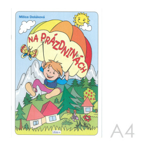 Omaľovanka A4 Litera - Na prázdninách