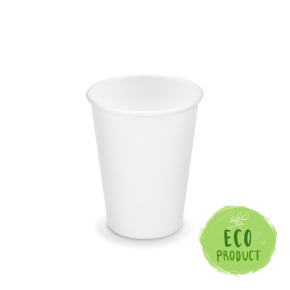 Papierový pohár biely 420 ml, L (O 90 mm) [50 ks]