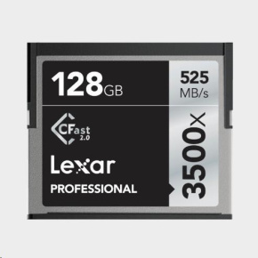 Lexar Pro 3500X Cfast (VPG-130) R525/W445 128GB