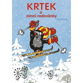 Omaľovanka  A4 Akim - Krtko a zimné radovánky Omaľovanka  A4 Akim - Krtko a zimné radovánky