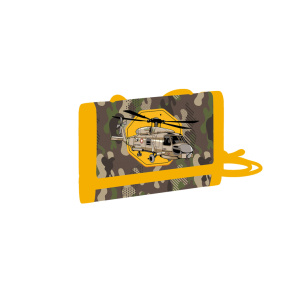 Detská peňaženka so šnúrkou - Helikoptéra