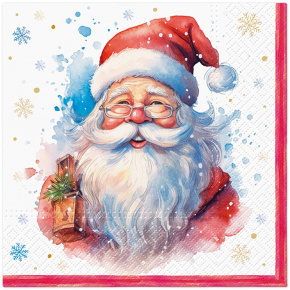 Obrúsky TaT 33x33cm Portrait Of Santa Claus Obrúsky TaT 33x33cm Portrait Of Santa Claus