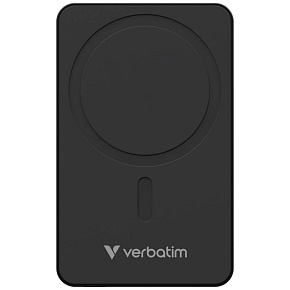 VERBATIM Powerbanka Charge 'n' Go Essentials, Magnetická, 5000 mAh, USB-C, Černá VERBATIM Powerbanka Charge 'n' Go Essentials, Magnetická, 5000 mAh, USB-C, Černá