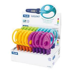 Nožnice MILAN Ladybird v púzdre