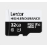 Lexar microSDHC High-Endurance UHS-I/U1/10 R100/W30 (V10) 32GB