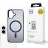 3mk ochranný kryt Frosty MagCase Blue pro Apple iPhone 17