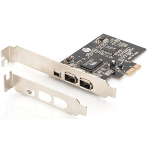 BAZAR - DIGITUS PCI Express Card, Firewire 1394a (2+1 porty) - Rozbaleno (Náhradní krabice) BAZAR - DIGITUS PCI Express Card, Firewire 1394a (2+1 porty) - Rozbaleno (Náhradní krabice)