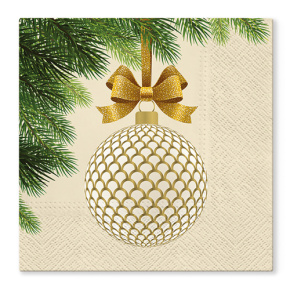 Obrúsky TaT 33x33 cm Golden Bauble Obrúsky TaT 33x33 cm Golden Bauble