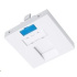Solarix Modul francúzsky štýl 45 x 45 mm pre 1 kľúčový kameň rovný biely SXF-M-1-45-WH-P