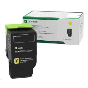 Lexmark žlutý High cap. C232HY0 Return progam pro C2525, C2425 ,C2535, MC2325, MC2425, MS2535,MC2640 - 2 300 str Lexmark žlutý High cap. C232HY0 Return progam pro C2525, C2425 ,C2535, MC2325, MC2425, MS2535,MC2640 - 2 300 str