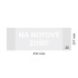 Obal na notový zošit PVC 432x157 mm, hrubý/transparentný, 1 ks