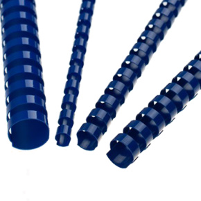 Hrebene plastové 14 mm modré