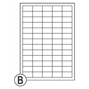 Etikety Soto label 38,1 x 21,2 mm (1070)