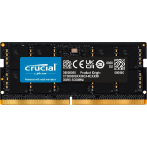 CRUCIAL SODIMM DDR5 32GB 4800MHz CL40 CRUCIAL SODIMM DDR5 32GB 4800MHz CL40