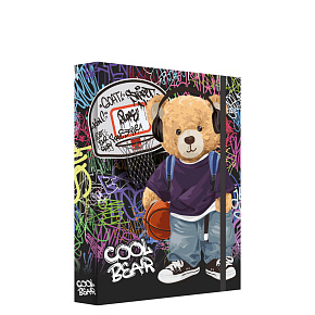 Box na zošity A5 Jumbo MAX Cool Bear - medveď