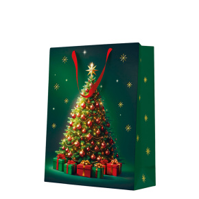 Darčeková taška vianočná 30x12x41 cm Christmas Tree Darčeková taška vianočná 30x12x41 cm Christmas Tree