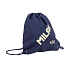 Batoh so sťahovacou šnúrkou MILAN - modrá