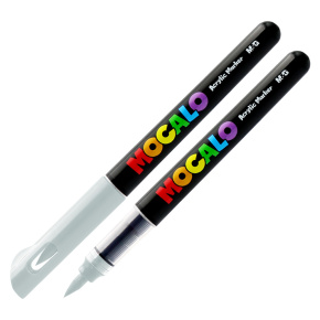 Popisovač M&G MOCALO Acrylic Marker, štetcový hrot - Slate Grey 915 Popisovač M&G MOCALO Acrylic Marker, štetcový hrot - Slate Grey 915