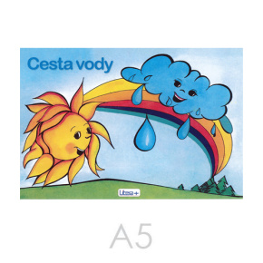 Omaľovánka A5 Litera - Cesta vody
