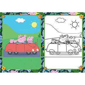 Omaľovánky JM A5 Prasiatko Peppa Omaľovánky JM A5 Prasiatko Peppa