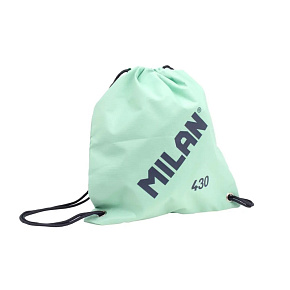 Batoh so sťahovacou šnúrkou MILAN - zelená