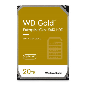 WD GOLD WD201KRYZ 20TB SATA/ 6Gb/s 512MB cache 7200 otáčok za minútu, CMR, Enterprise WD GOLD WD201KRYZ 20TB SATA/ 6Gb/s 512MB cache 7200 otáčok za minútu, CMR, Enterprise
