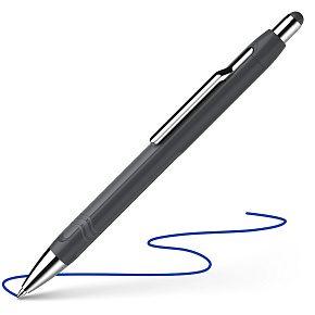Pero guľôčkové Schneider Epsilon XB graphite - modrá náplň