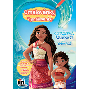 Omaľovanky JM A5 - Vaiana 2