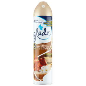 Glade osviežovač vzduchu Sensual Sandalwood & Jasmine 300 ml (Santalové drevo a jasmín) Glade osviežovač vzduchu Sensual Sandalwood & Jasmine 300 ml (Santalové drevo a jasmín)