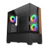 Cooler Master case Elite 690 Wood, ATX, Průhledná bočnice, 3x 120mm ARGB Fan, Černá